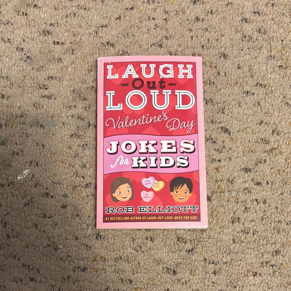 Valentine's Day Jokes for Kids Book - Pink